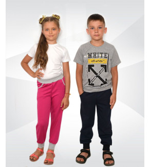 Дитячі спортивні штани двунитка